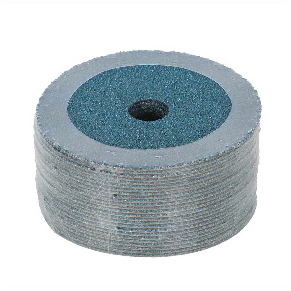 TEMU 4-x7/8"zirconia Resin Fiber Sanding And Grinding Discs 36 Grit 25 Pack