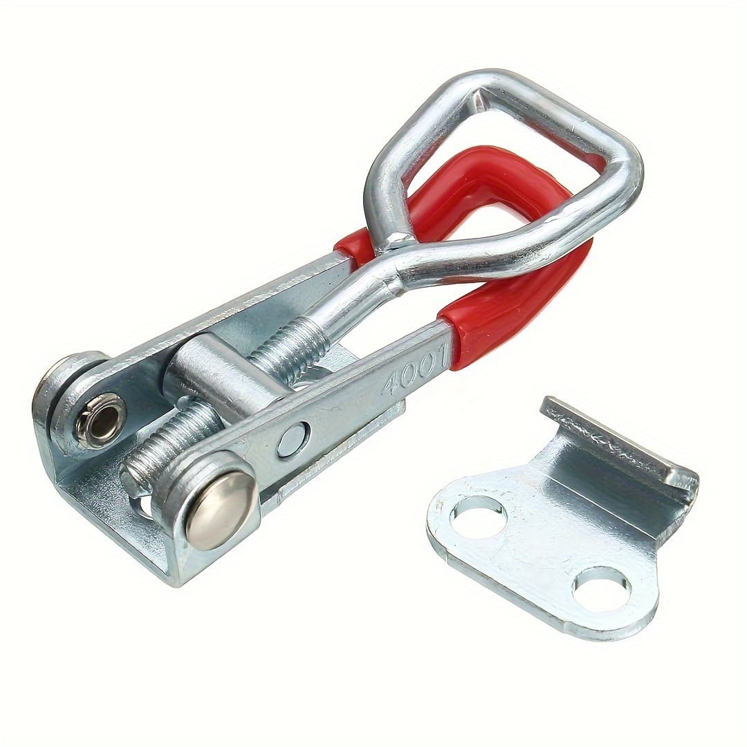 TEMU Heavy Duty Iron Adjustable Strap Latch Latch Latch Latch Latch Clamp Type Additions Horizontal Clamp