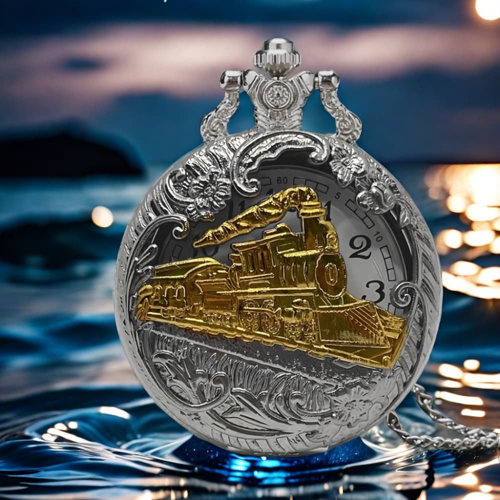 TEMU Classic Hollow Pocket Watch: Quartz Mechanism, Pendant Necklace - Perfect Gift For Men And Women For Christmas Or Birthdays