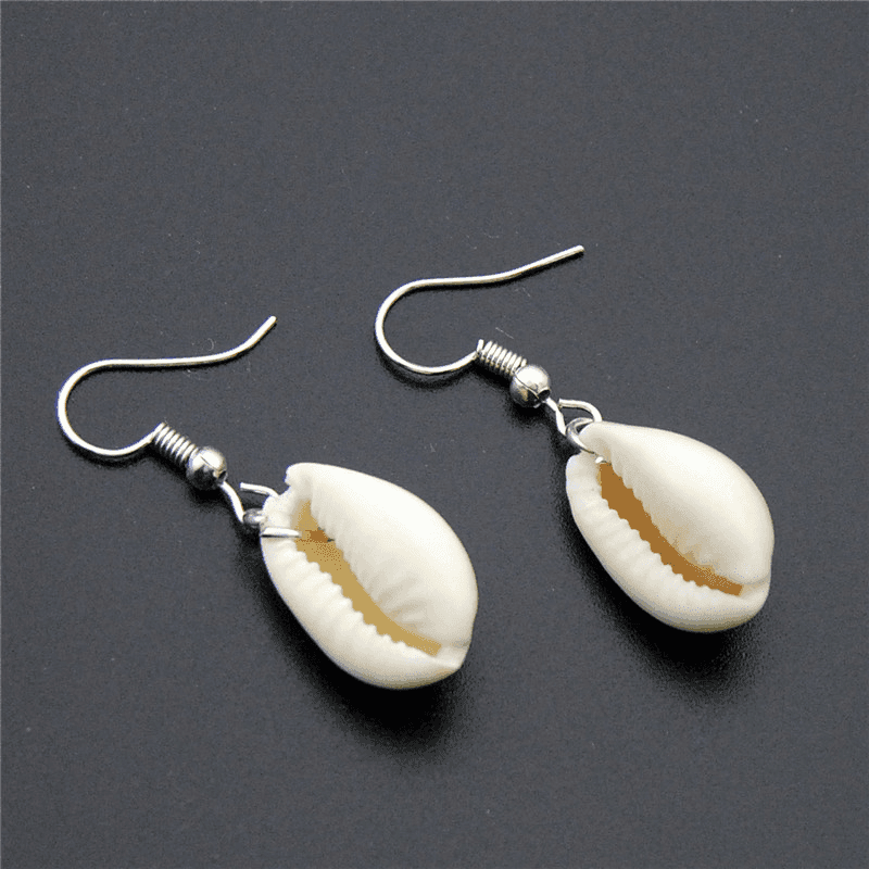 TEMU Adorable Conch Shell Earrings For Creative Fashion, Perfect For Parties And Versatile Enough To Be A Christmas Gift