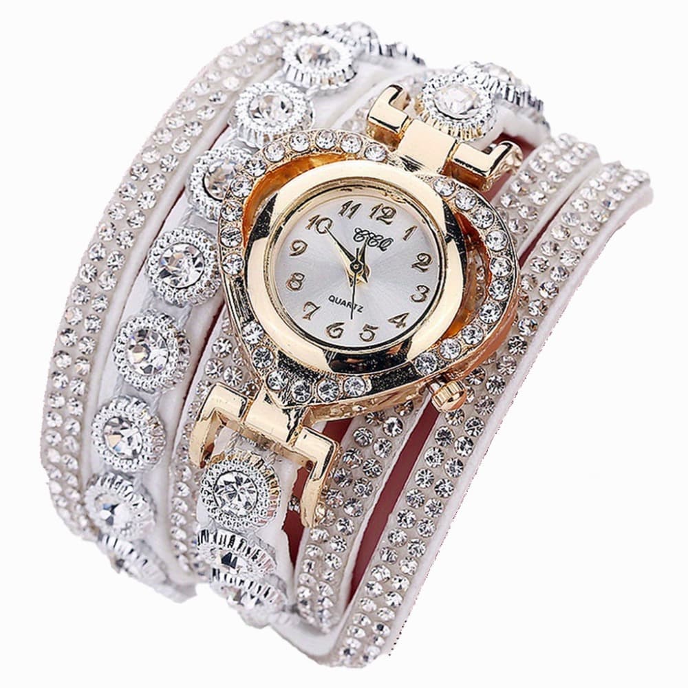 TEMU Luxury Bracelet Wristwatch Ladies Multilayer Watch Christmas And New Year Gift