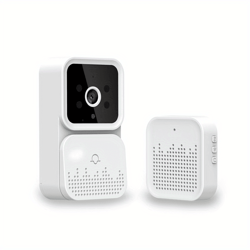 TEMU Doorbell Camera Wireless, , Visual Doorbell, Doorbell Smartphone Electronic Doorbell, Doorbell Doorbell Mount, 2.4gwifi, 2-way Audio, Night Vision, Battery