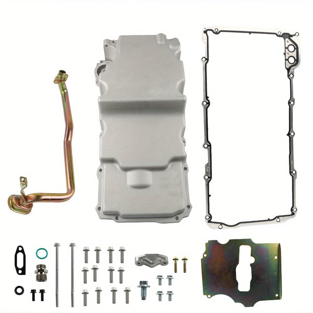 TEMU Ls Low Profile Oil Pan Replacement For Camaro Nova F-body G-body Ls1 Ls2 Ls3 6.2l 6.0l