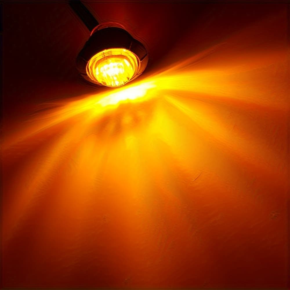 TEMU 120-pack Led Side Marker Bulb Lights For Vehicles 12v, Safety And Visibility, Weatherproof, , Without Battery