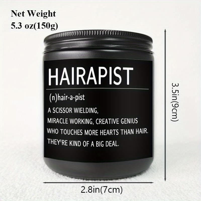 TEMU Hair Apist Definition Candle Gift, Hair Stylist Home Decoration, Perfect Funny Unique Meaningful Gifts On Birthday Christmas Present Lavender Scented Candle