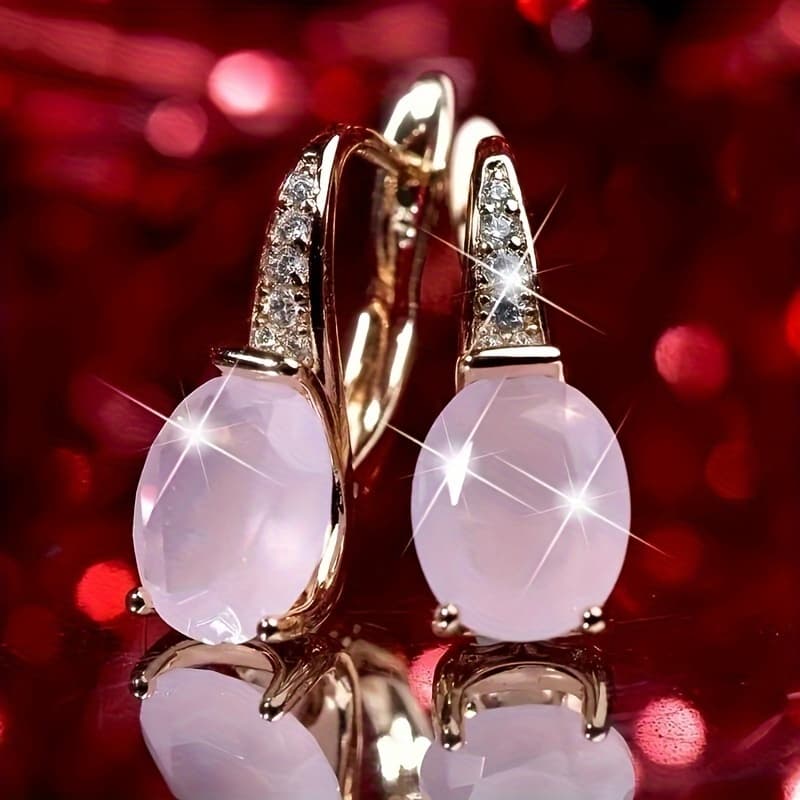 TEMU Hypoallergenic Bohemian Vintage Oval Copper Pendant Earrings Suitable For Women & - Durable Sensitive Jewelry, Perfect, Christmas, Anniversaries, Parties & Daily Wear - Wearable