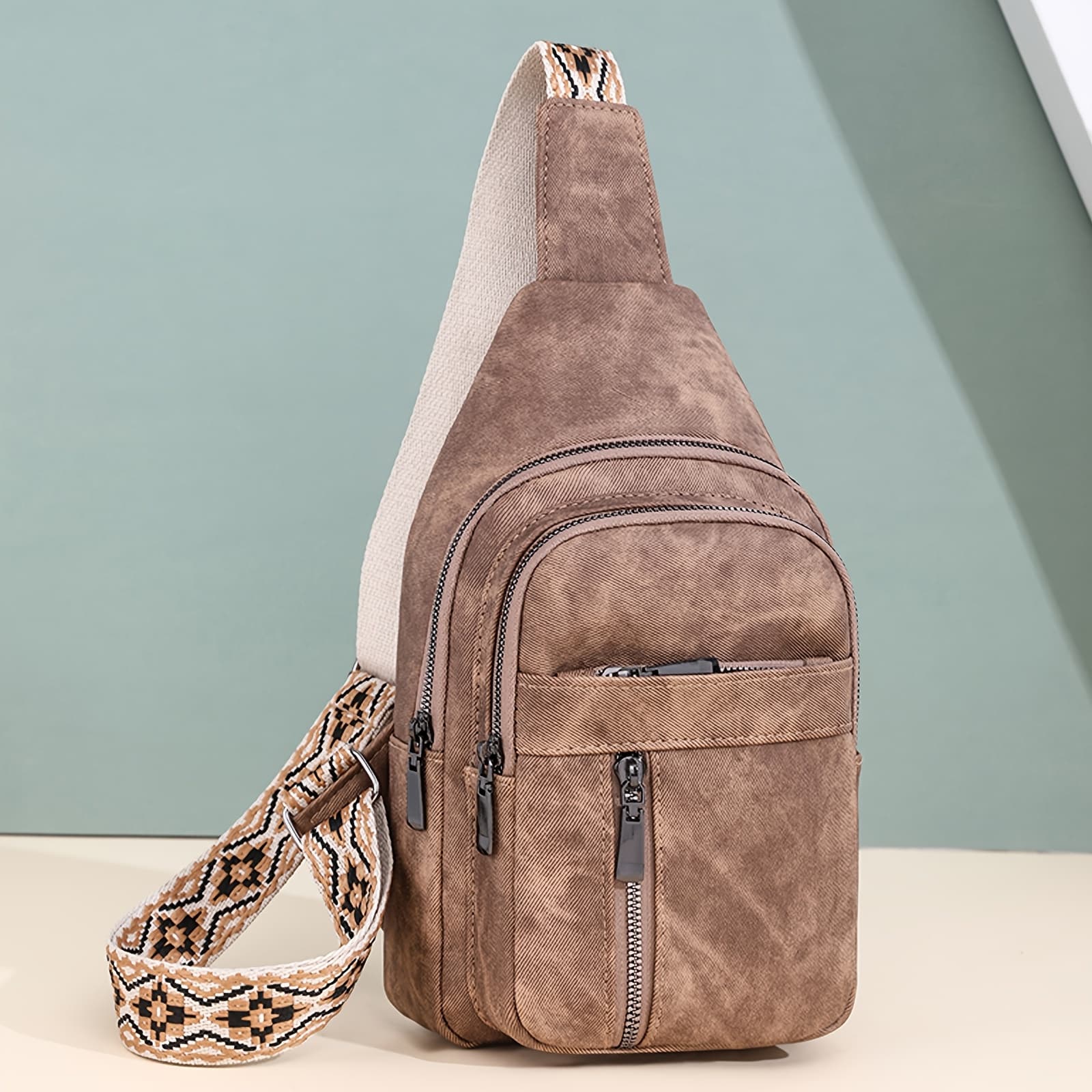 TEMU Trendy Backpack For Daily Casual And Travel, Casual Lightweight Crossbody Backpack, Multifunctional Backpack