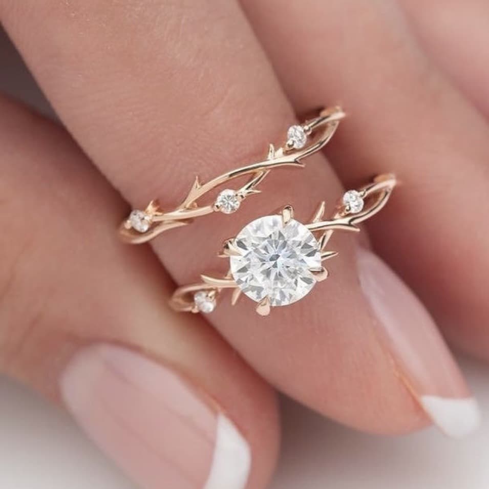TEMU New Zirconia Ring Engagement Diamond Ring Women's Artificial Diamond Wedding Ring, Attend Banquet, Party, Wedding, Holiday Gifts