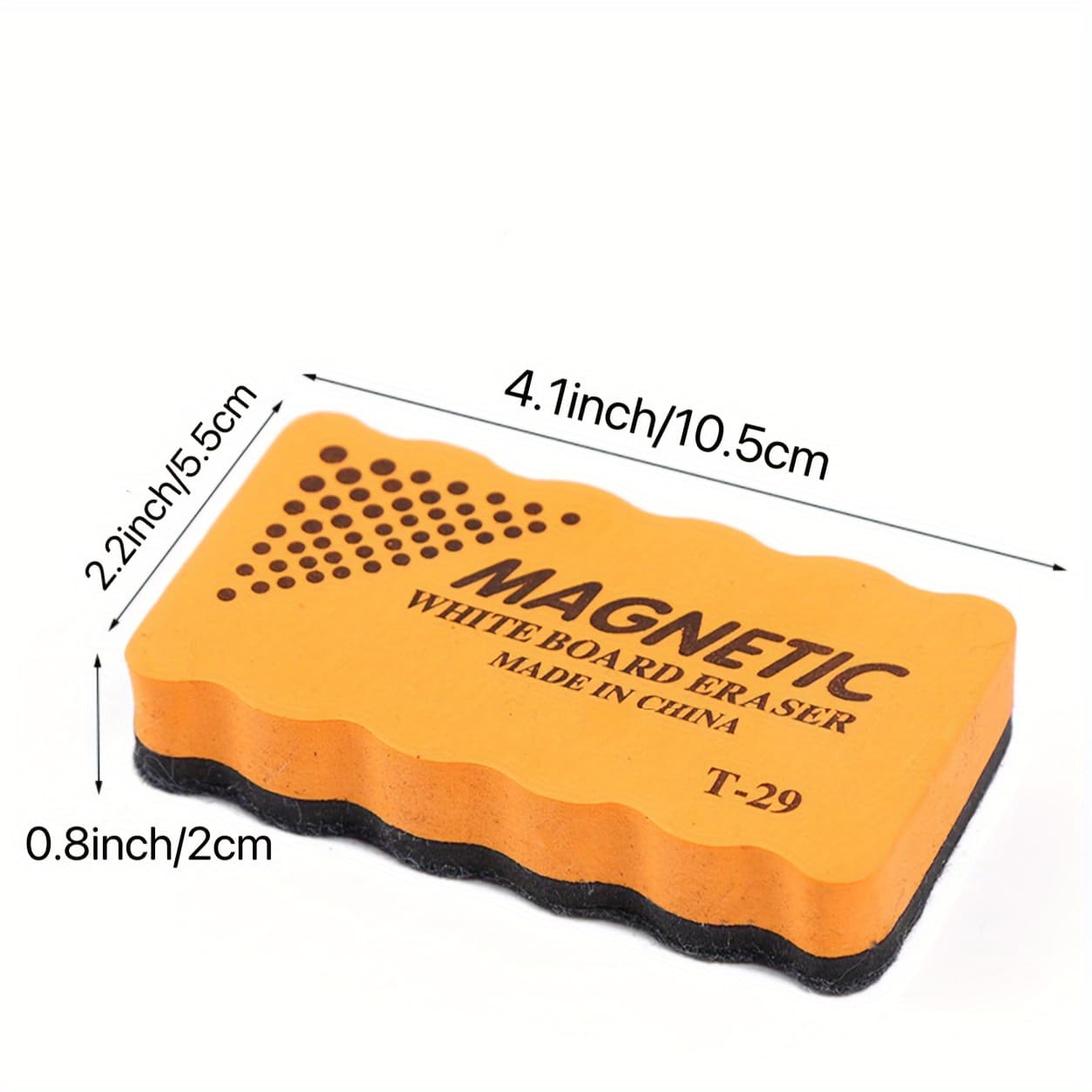 TEMU Random 1pc Color Set Or 5pcs Magnetic Dry Eraser, Suitable For Whiteboards In Classrooms, Schools, Homes And Offices