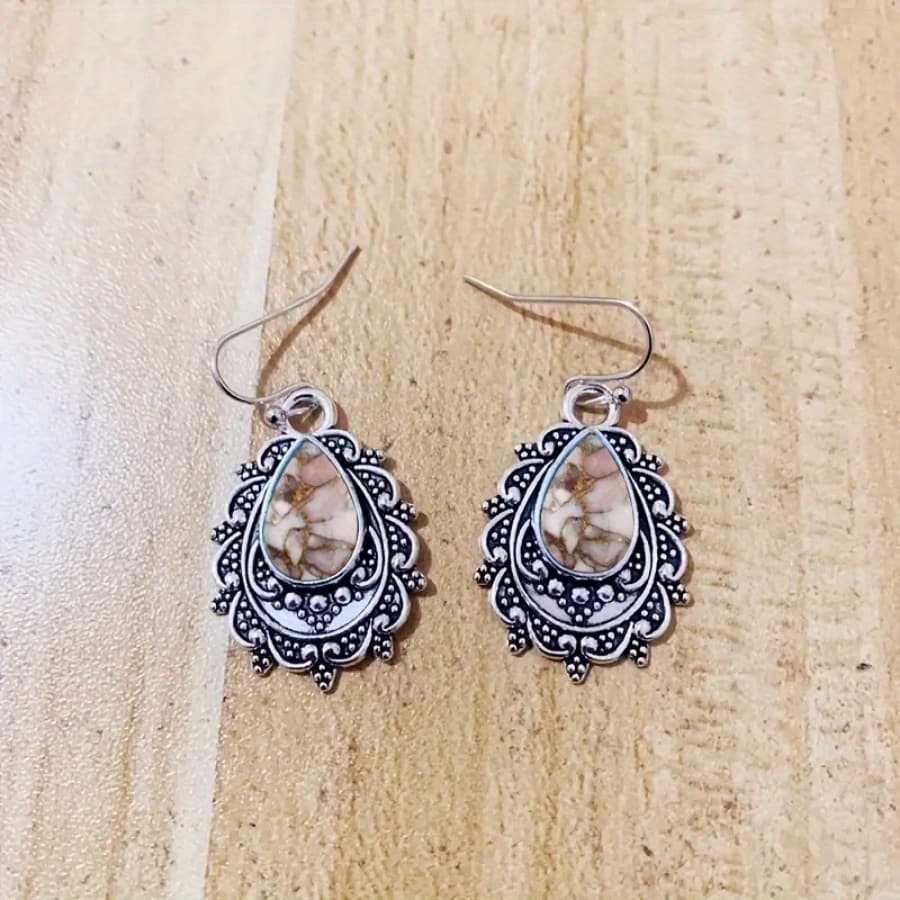 TEMU 2pcs Fashionable And Exquisite Creative Pattern Earrings, Women's Earrings, Birthday Party Anniversary Gifts For Relatives
