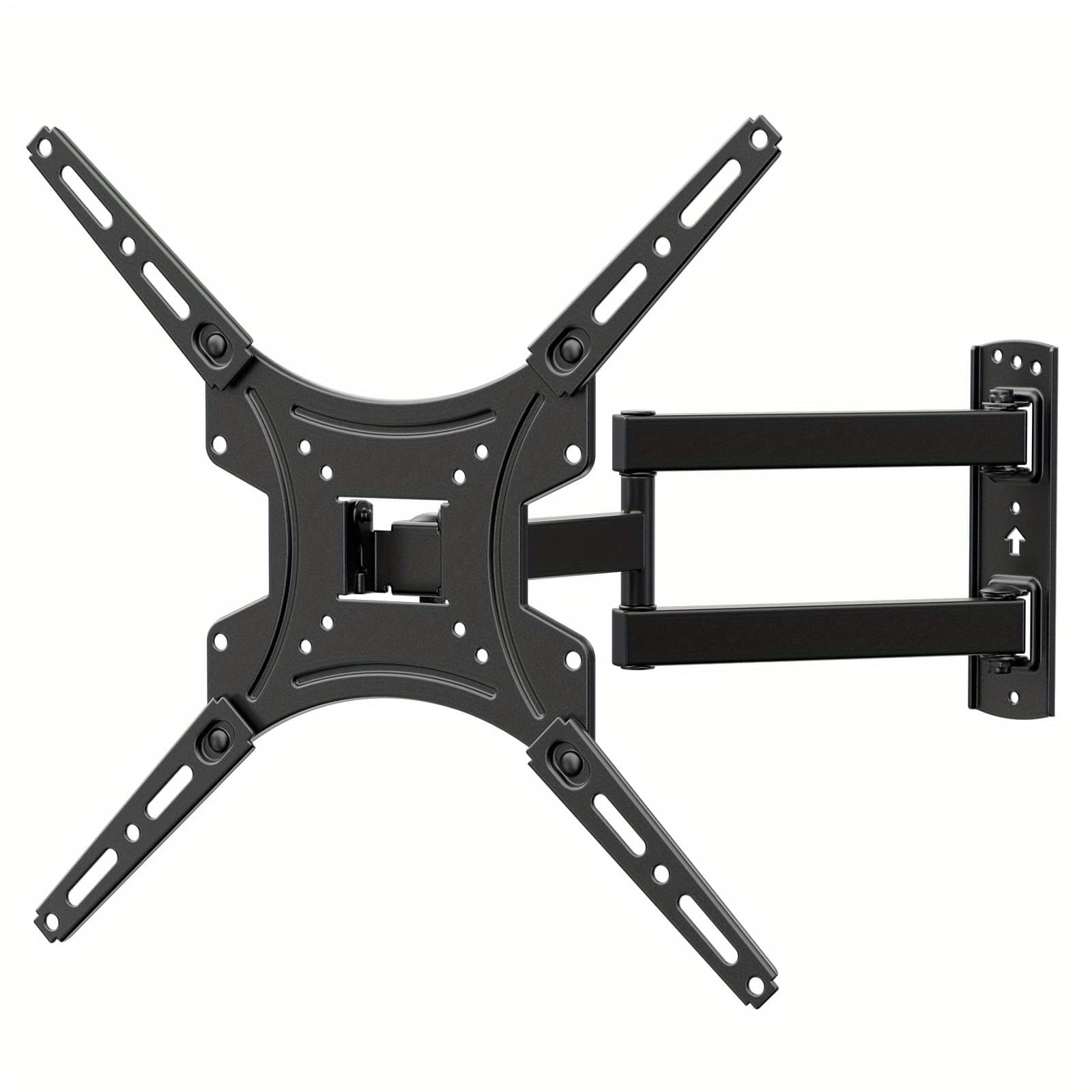 TEMU Tv Wall Mount Bracket With Articulating , Swivel, Tilt, And Extension For 26-55/26-60 Inch Tvs, Supports Up To 66/77 Lbs Vesa 400x400mm Multifunctional Mount For