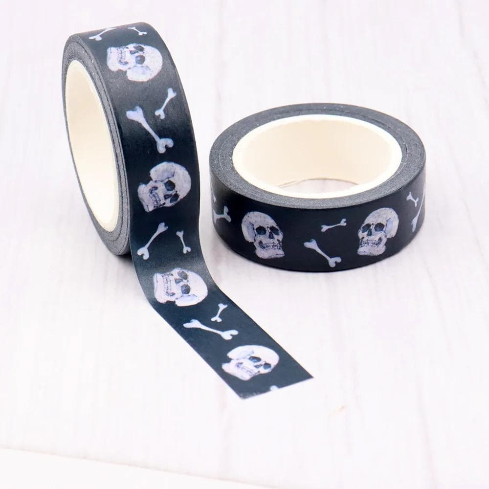 TEMU 1pc 15mm X 10m Halloween Decorative Washi Tape, Decorative Masking Craft Tape, Journal Scrapbooking Tape Stickers,