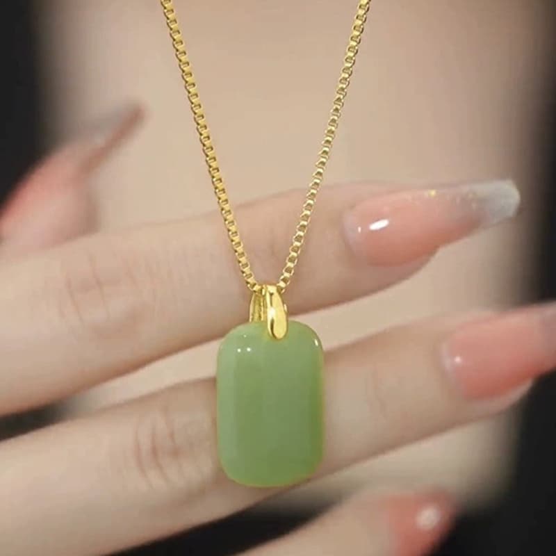 TEMU Fashion Simple Pendant Necklace Party Commemorative Gift Jewelry Exquisite Christmas Birthday Gift
