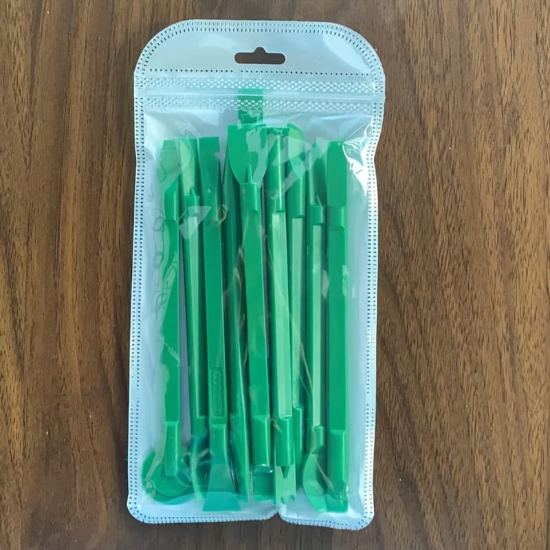 TEMU 10pcs Double Ended Plastic Pry Bar, Pry Tool Repair Kit, Laptop, Tablet, Universal Phone Lcd Screen Pry Tool Kit, Easy