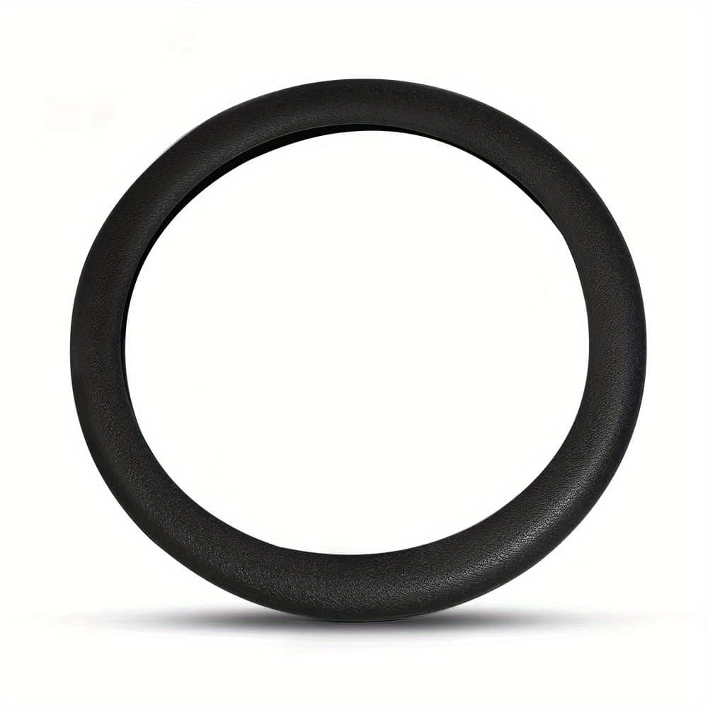 TEMU Soft Silicone Steering Wheel Cover - Fit, Elastic Grip, Options For Car Interior Decoration