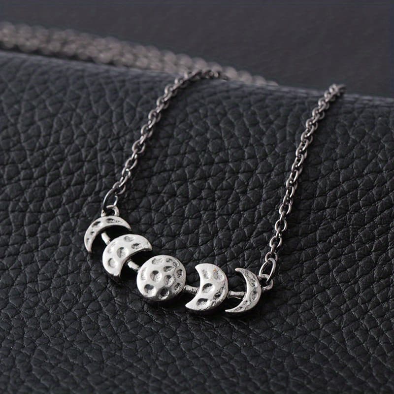 TEMU Retro Artistic Necklace Featuring A For Women, Unique Charm Jewelry Additions