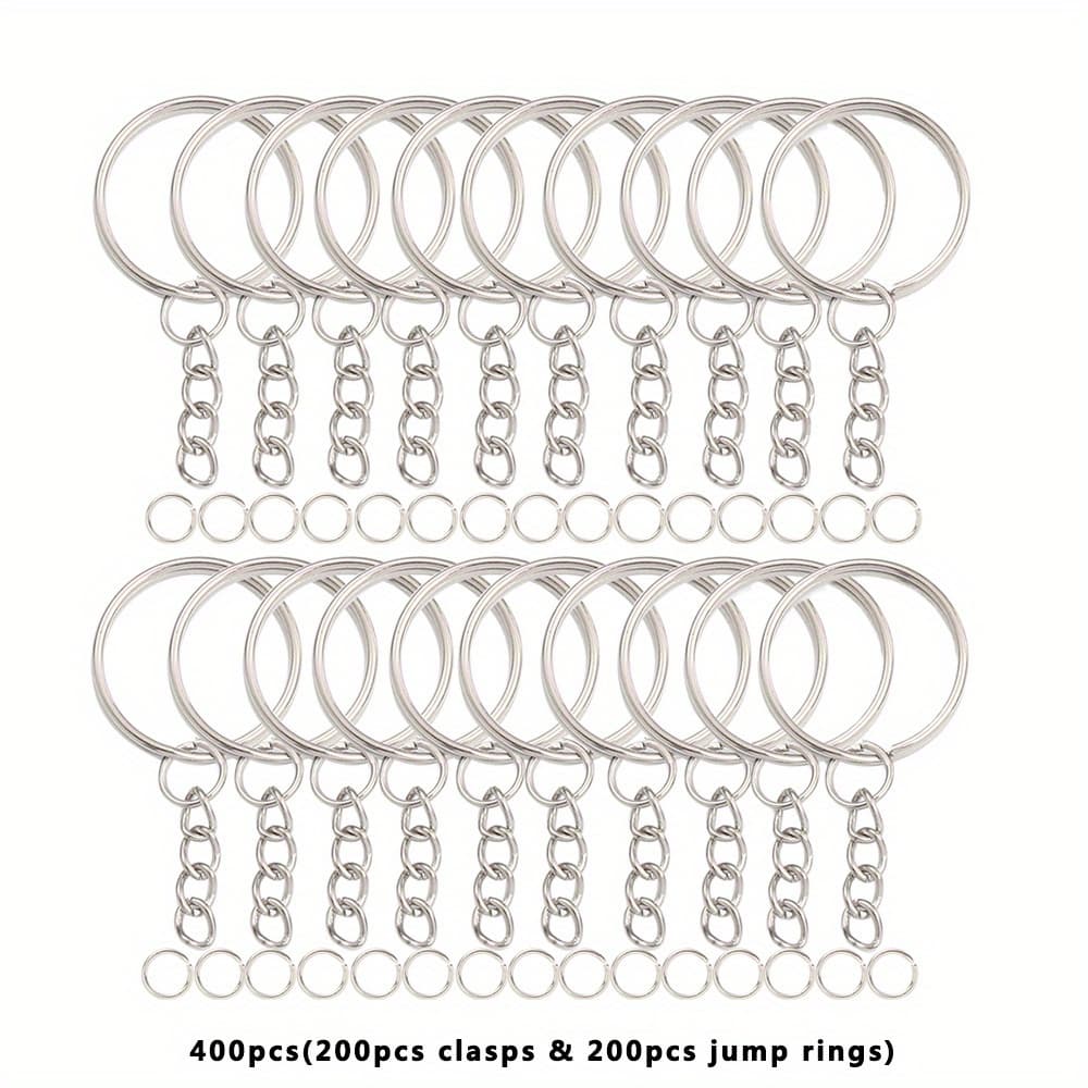 TEMU 400pcs Key Key For Jewelry Keychain Bag Pendant Crafts