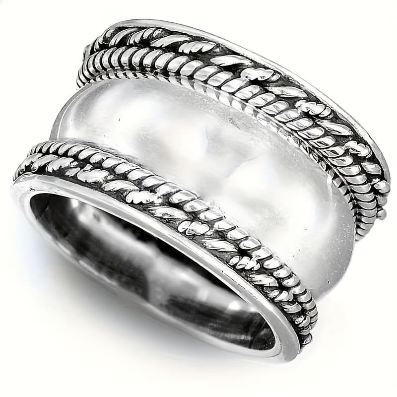 TEMU 1 Piece Women' Statement Ring Bohemian Is A And A Perfect Gift For Birthdays, Christmas, And Anniversaries - Elegant Jewelry