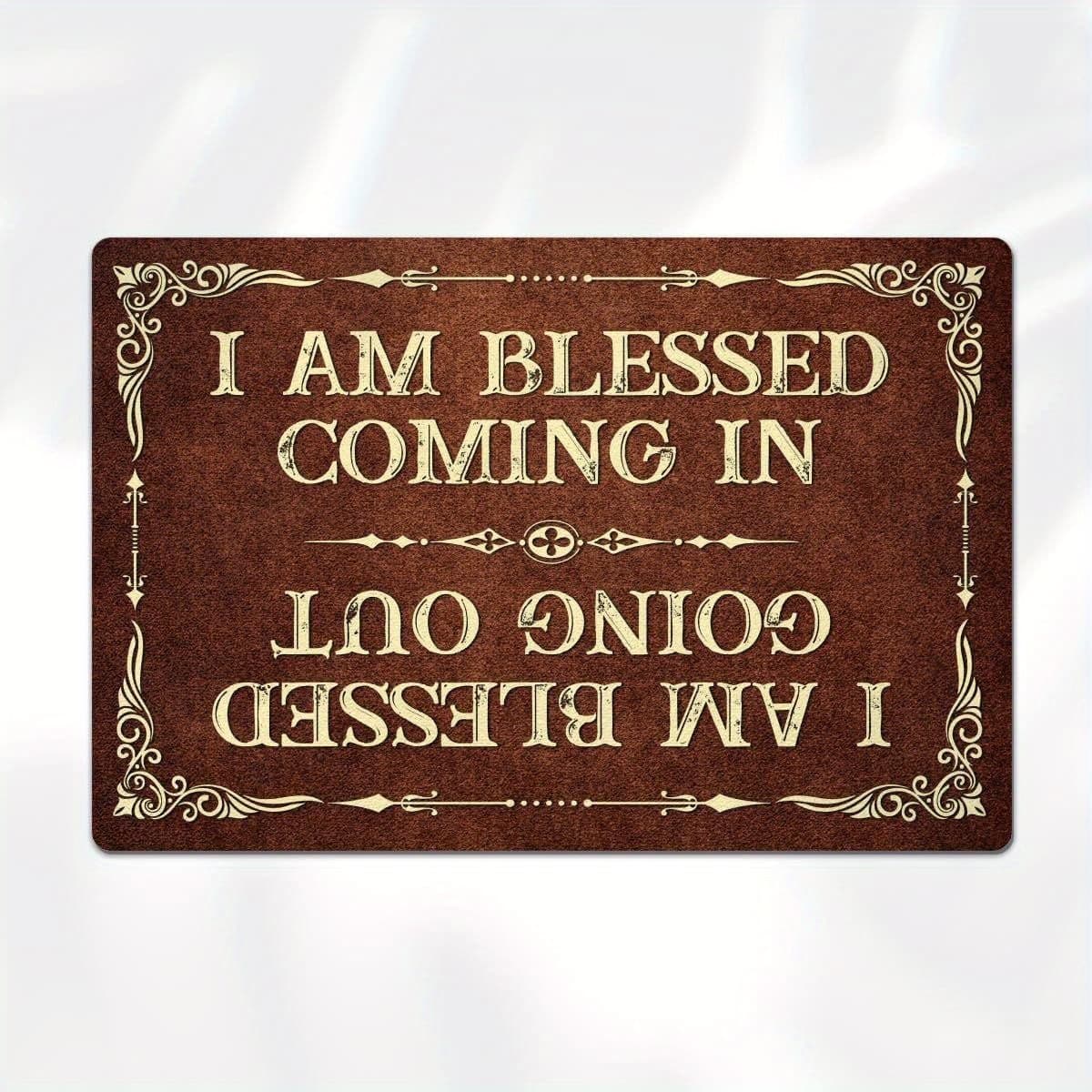 TEMU 1pc, Door Mat Welcome Mat Door Mat Door Mat Indoor/outdoor Entrance Door Mat