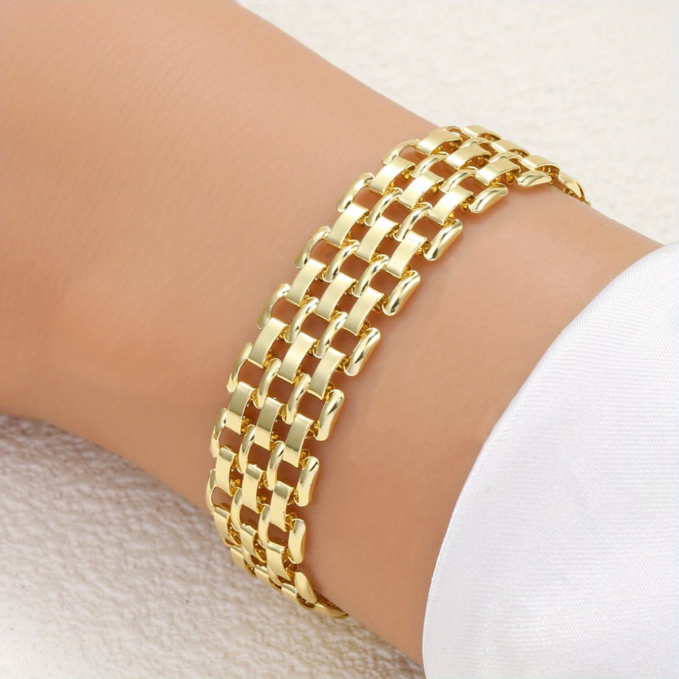 TEMU 925 Silver Bracelet For Women - Hip , Without , And Holiday Use, Ideal For Any Season, A Gift Essential