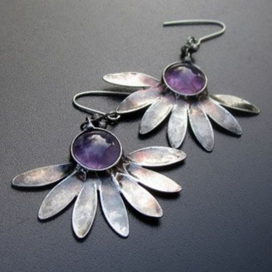 TEMU 2pcs Of Bohemian Vintage Leaf Earring Jewelry For Men's And Women's Parties Wear Exquisite Jewelry Everyday Gifts For