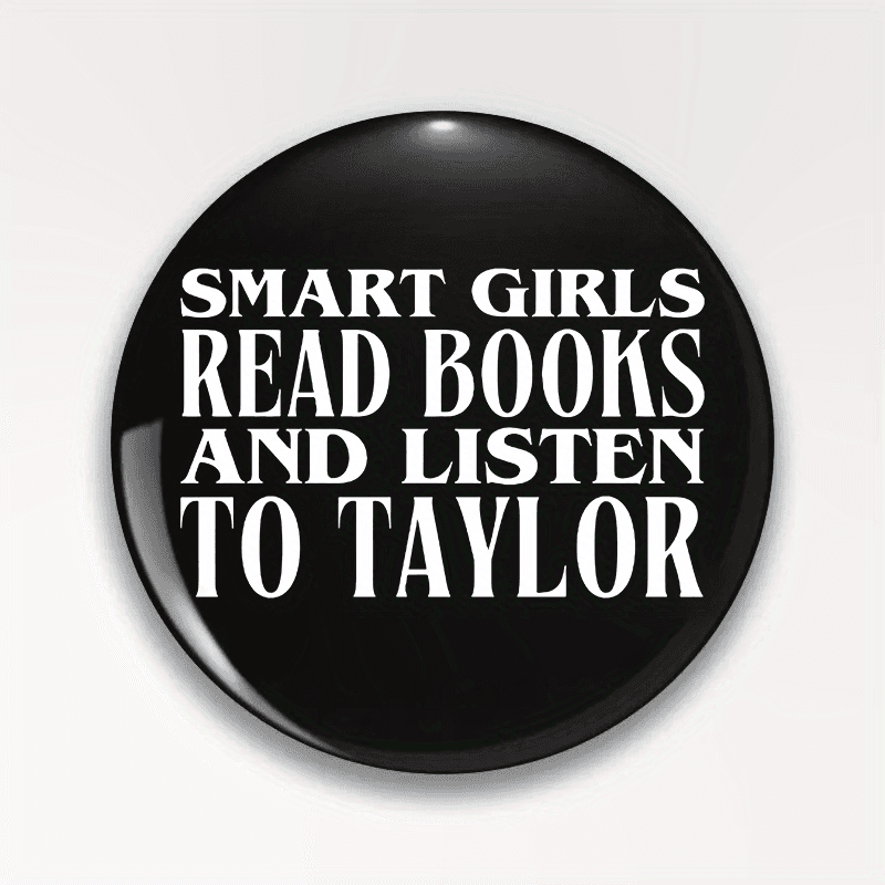 TEMU And Creative Round Brooch Badge - A Stylish Accessory Button And Pin For Clothing - Suitable For Hats, Backpacks, Jackets, Shirts, And Bags With Slogan Designs