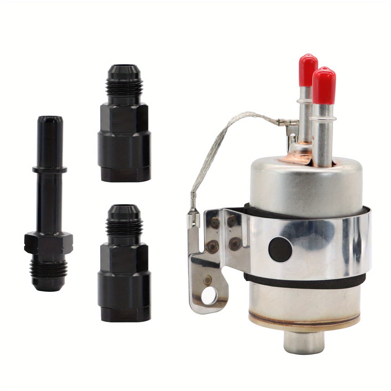 TEMU Rbetrere New Fuel Pressure Regulator/filter Kit With An6 Fittings - Compatible With Efi Or Ls Swap For Corvette