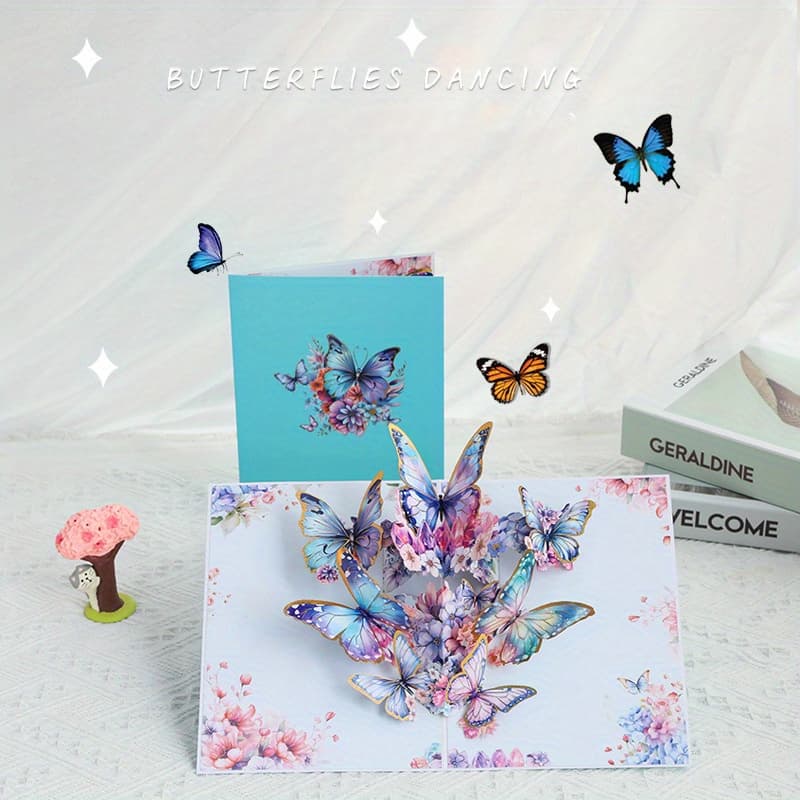 TEMU Versatile 3d Pop-up Greeting Card - Birthdays, Anniversaries, Thank You Notes & More, Decorations, Thanksgiving