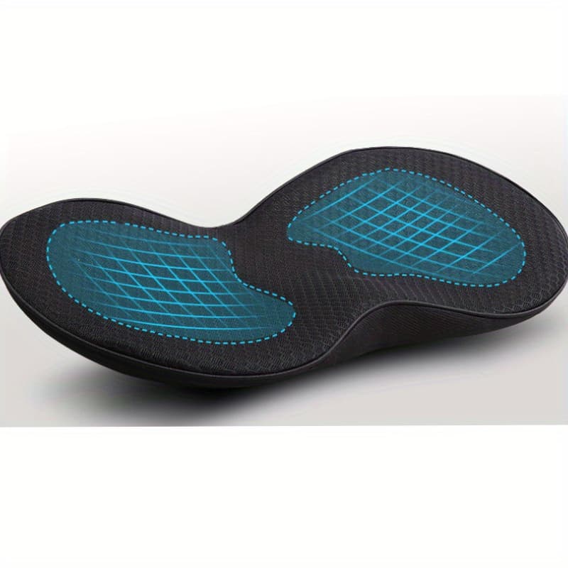TEMU 1 Car Seat Cushion, Multifunctional Memory Foam Car Lumbar Support Cushion, Driver Lumbar Support Pillow, Which Used In All . A Gift For .