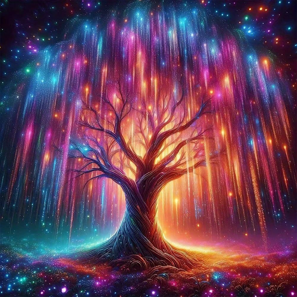 TEMU 5d Diamond Painting Kits For Adults 5d Kit For Beginners, Life Tree Paint With Round Diamonds For Home Wall Decor