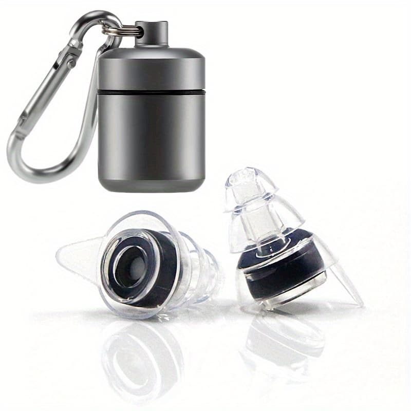 TEMU Earplugs, Reusable Earplugs, 24db Filter Technology Earplugs For Ear In And Applications