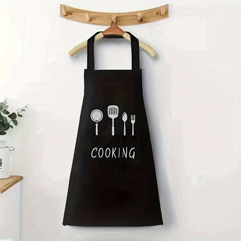 TEMU 1pc Apron With Pockets, Adjustable Suspender Apron For Chef Gardening Cooking Baking Florist Painting Apron Barista, Bib Overalls, 27.5" X 26.8"