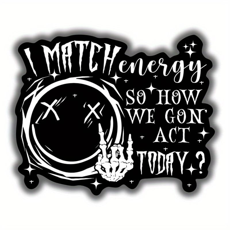 TEMU What Our Approach Be For Today? A Sticker With And Sarcastic .