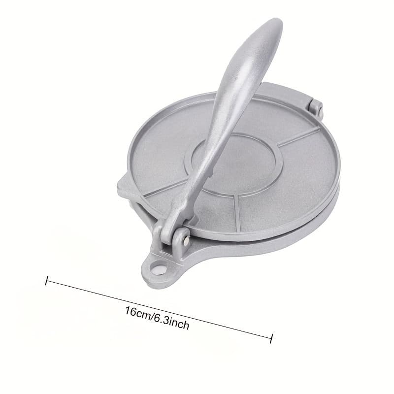 TEMU Heavy-duty Dumpling Wrapper Press - Sturdy Tortilla Maker For Preparing Dough, Baking, And Frying Tortillas