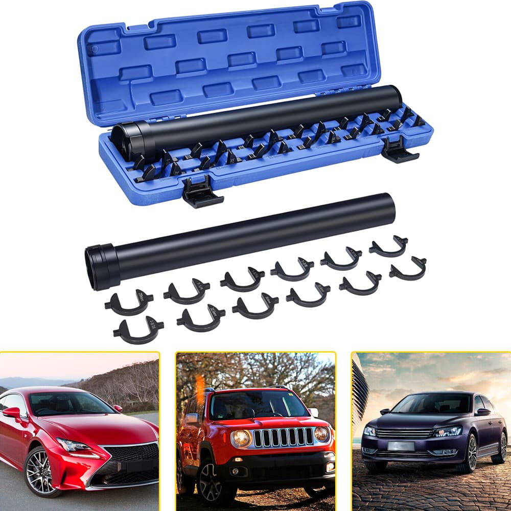 TEMU 13pcs Inner Tie Rod Removal Installation Tool Set With 12 Sae & Metric Us