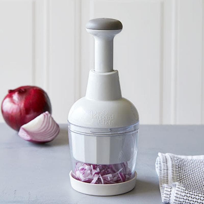 TEMU Food Chopper Kitchen Utensil | Dishwasher Safe, , Manual Operation, 304 Stainless Steel