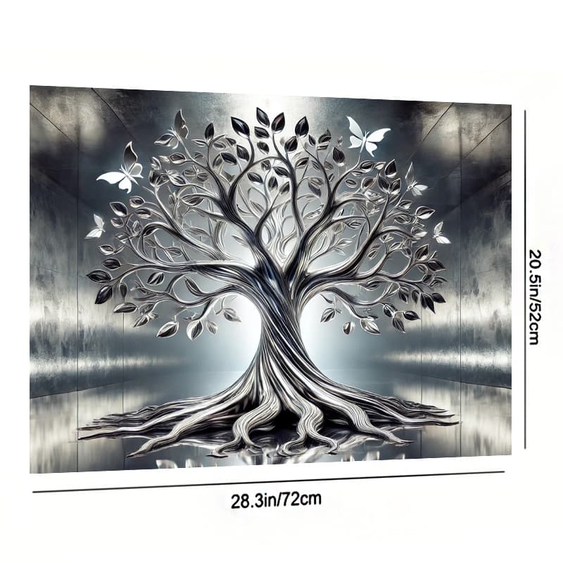TEMU 2d Flat, 1pc 2d/flat Stove Cover Mat With Tree Of Life , 28.3x20.5 Inches (72×52cm), Easy To Clean – Any Kitchen, Washer, Dryer, Or Glass Cooktop Protector