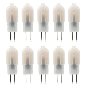 10 stücke 3 watt led bi-pin lichter birnen 300 lm g4 12 led perlen smd 2835 dimmbar landschaft 30 watt halogenlampe ersatz warm kalt weiß 360 grad strahlwinkel