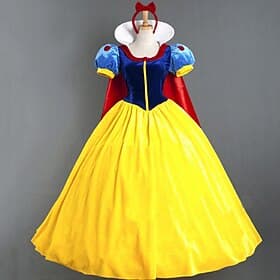 Princesse Robe Robe de Bal Costume de soirée à thème Princesse Robe de vacances for Femmes Adulte Halloween Carnaval Mascarade Comic-Con Salon de l'Anime