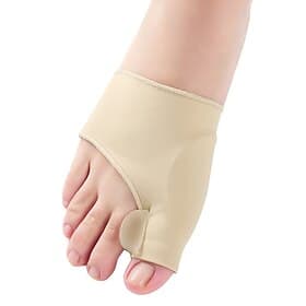 1Pair Toe Separator Hallux Valgus Bunion Corrector Orthotics Feet Bone Thumb Adjuster Correction Pedicure Sock Straightener