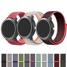 Watch Band for Garmin Forerunner 265 255 Active 5 Venu 3 2 Plus Vivoactive 4 3 Vivomove Sport Approach S42 S40 20mm 22mm Nylon Replacement Strap 20mm 22mm Spo