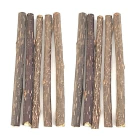 10 pcs Naturel Cataire Pet Chat Molaire Dentifrice Dentifrice Bâton Matatabi Actinidia Fruits Silvervine Chat Collations Bâtons Bâtons De Nettoyage Pour Animau