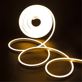 4m Neon Strip Lichter 360 LEDs 2835 SMD 6mm 1pc Warmweiß Weiß Rot Neujahrs wasserdicht zuschneidbar dekorativ 12 V