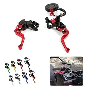 nawenson universal 7/8 22mm motorrad kupplung bremszylinder bremszylinder hebel kit flüssigkeitsbehälter satz zylinder hebel satz flüssigkeitsbehälter satz