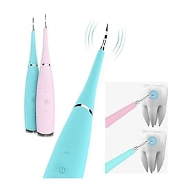 Détartreur dentaire ultrasonique électrique portable outil de tartre de dents sonique enlève les taches tartre plaque blanchissant machine nettoyante buccale c