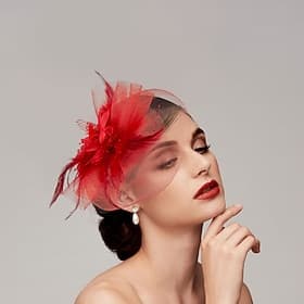 Elegant Derby Headpiece Fascinator Gentlewoman Fancy Dress Women's Carnival Party Derby Wedding Party Adults' Fascinator Spring Summer