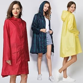 Homme Femmes Poncho de pluie Veste de randonnée imperméable Veste de pluie Été Printemps Extérieur Imperméable Séchage Rapide Léger Confortable Vêtements d'ext