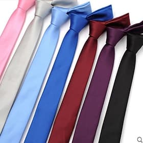 Herren Krawatten Fliege Party Hochzeit Gentleman Moderner Stil Einfarbig Geschäft Formell