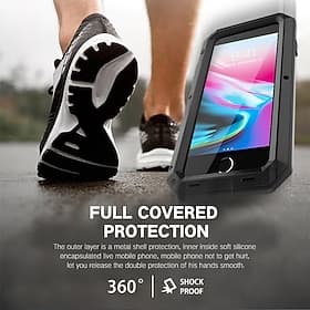 téléphone Coque Pour Samsung Galaxy S26 S25 Edge S24 S23 S22 S21 FE S21 Ultra Plus S20 Coque Intégrale Silicone Antipoussière Antichoc Armure Gel de Silice Mét