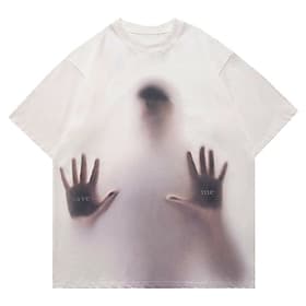 Men's Cartoon Graphic Prints T Shirt Short Sleeve T shirt 3D Print Crew Neck Shirt Sports Designer Casual Daily Outdoor Street Blue White Light Grey Pink Summ